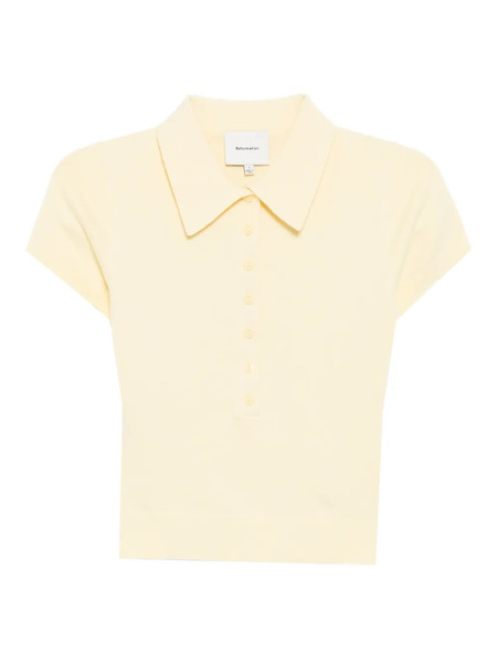  Reformation Bentley Polo - Yellow 