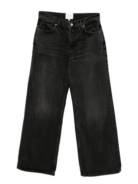  Reformation Cary Wide-leg Jeans - Grey 
