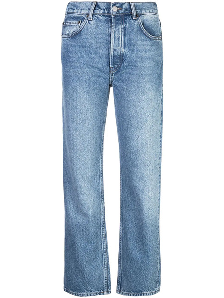  Reformation Cynthia High-rise Straight Jeans - Blue 