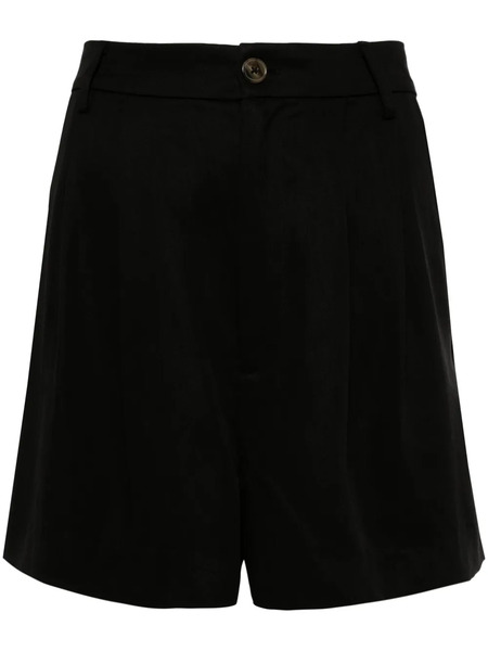  Reformation High-rise Lyocell Shorts - Black 
