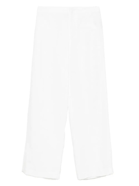  Reformation Joni Linen Cropped Pants - White 