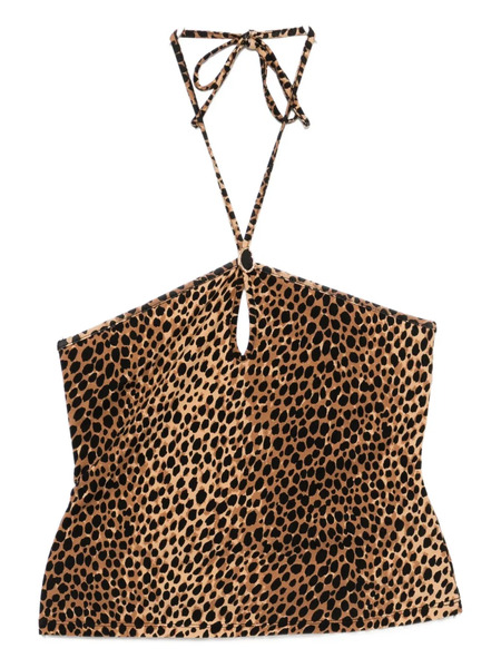  Reformation Juniper Knit Top - Brown 