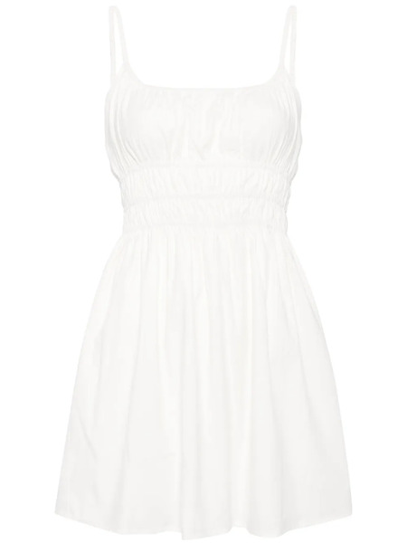  Reformation Kathleen Spaghetti-straps Mini Dress - White 