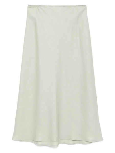  Reformation Layla Linen Skirt - Green 