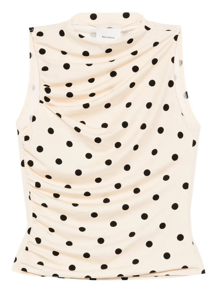  Reformation Marlo Knit Top - Neutrals 