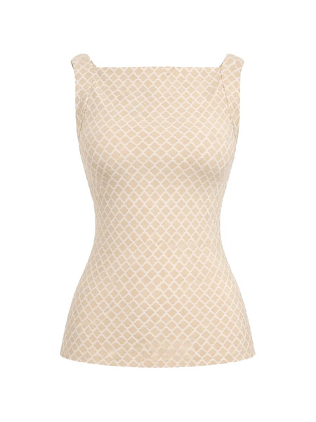  Reformation Patterned Tank Top - Neutrals 