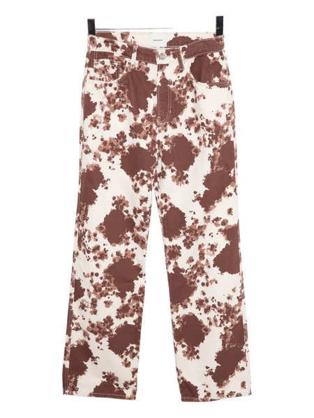  Reformation 90s Mid-rise Straight Jeans - Brown 