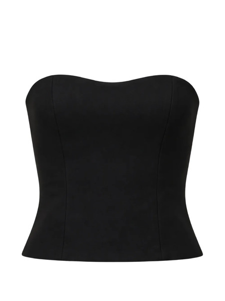  Reformation Sandro Knit Top - Black 