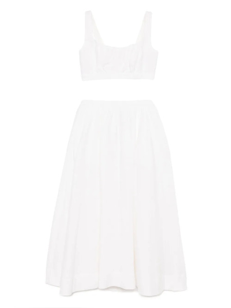  Reformation Shannon Linen Two Piece - White 