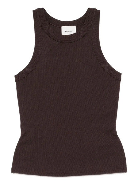  Reformation Tasha Tank Top - Brown 