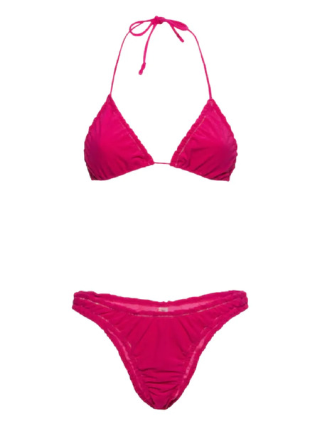  Reina Olga Guia Triangle Tie Bikini - Pink 