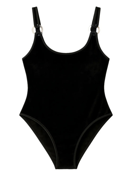  Reina Olga Leone Ring Swimsuit - Black 