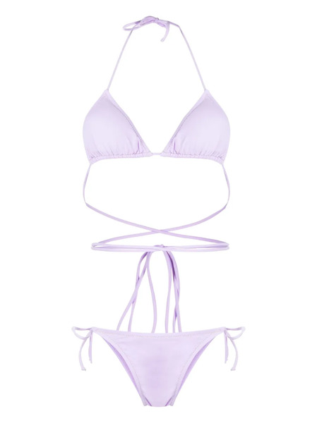  Reina Olga Miami Lurex Bikini Set - Purple 