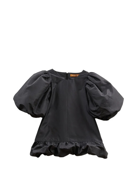  Rejina Pyo Alara Ruffled Puff-sleeve Blouse - Black 