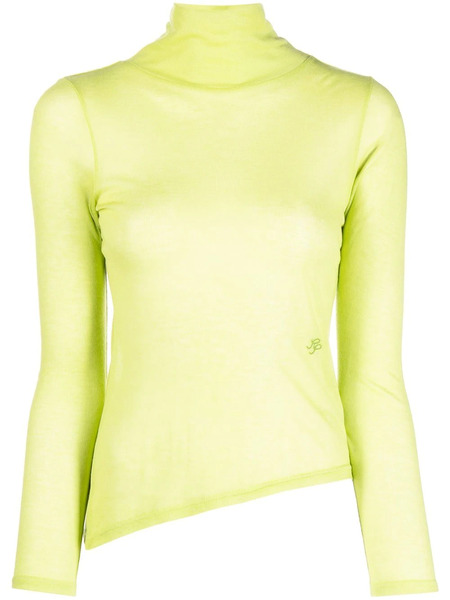  Rejina Pyo Logan Roll Neck Top - Green 