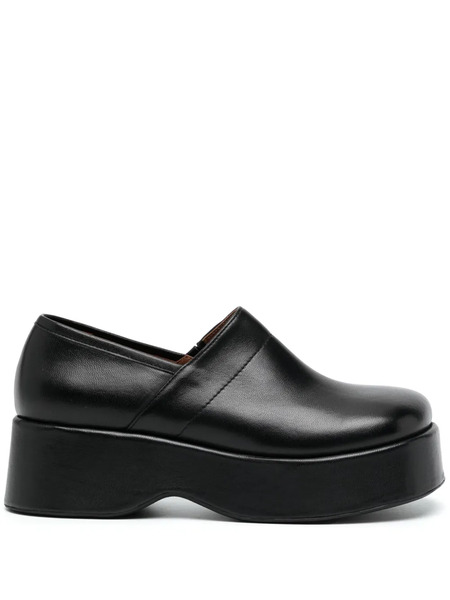  Rejina Pyo Lucie Platform Leather Pumps - Black 