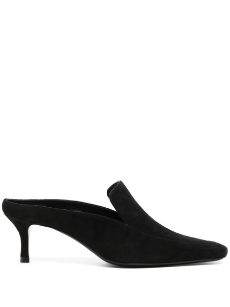  Rejina Pyo 60mm Kitten Mules - Black 