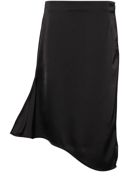  Remain Knot-detailing Midi Skirt - Black 