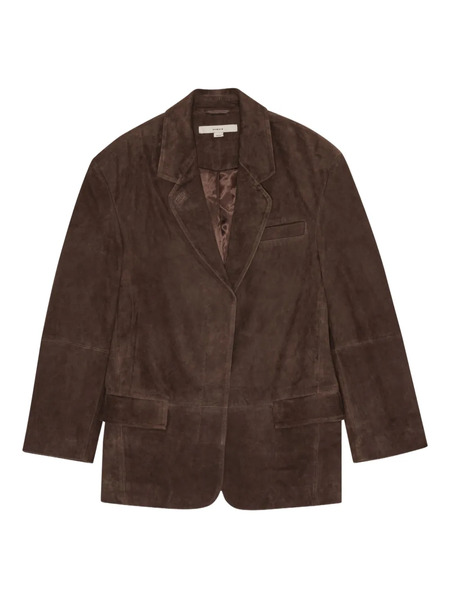  Remain Padded-shoulder Blazer - Brown 