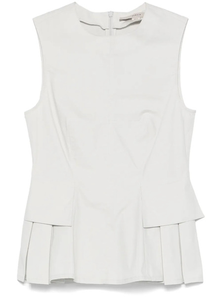  Remain Peplum Top - Grey 