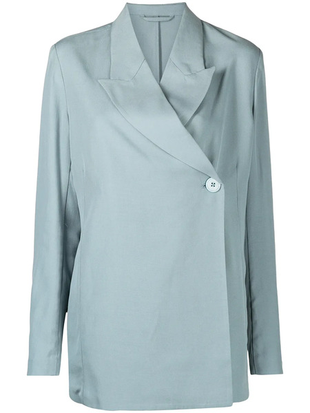  Remain Single-breasted Tailored Blazer - Blue 