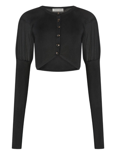 Renaissance Renaissance Ribbed Cardigan - Black 