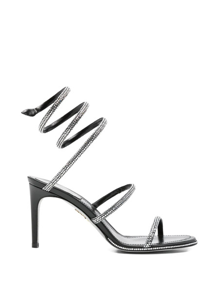 René Caovilla Cleo Embellished Sandals - Black 