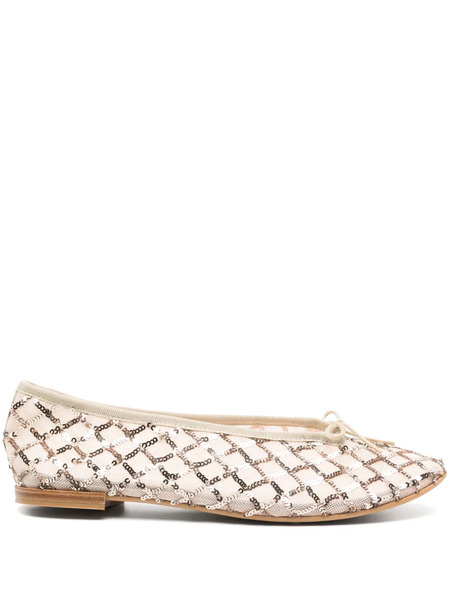  Repetto Llilouh Ballerina Shoes - Neutrals 
