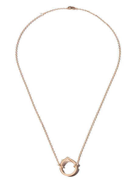  Repossi 18kt Rose Gold Antifer Necklace - Pink 