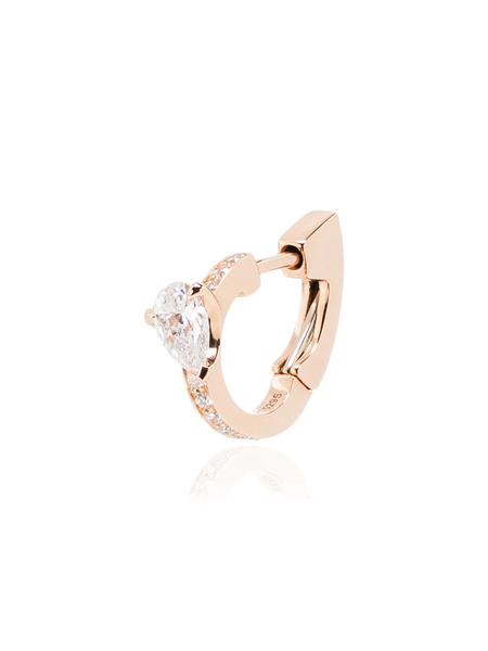  Repossi 18kt Rose Gold Harvest Diamond Huggie Earring - Pink 
