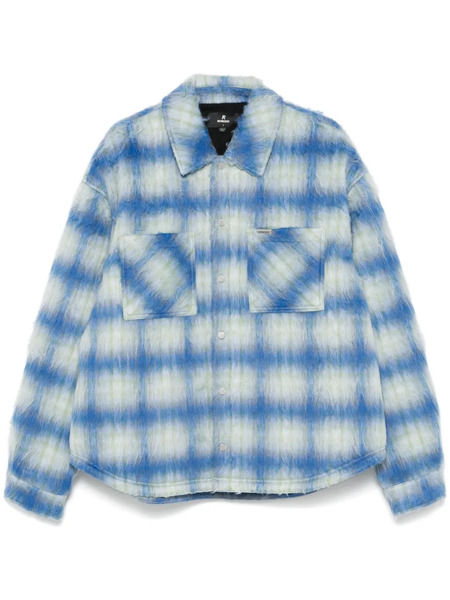  Represent Checked Jacket - Blue 