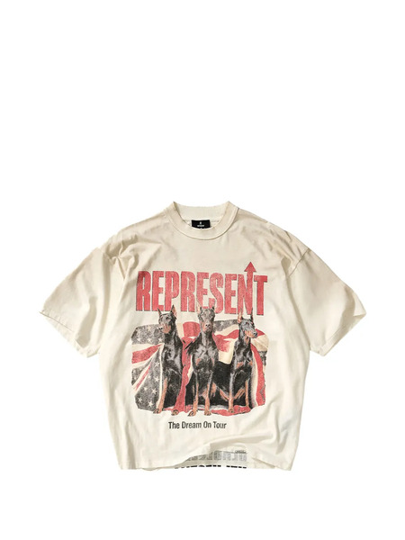 Represent Dream On Tour T-shirt - Neutrals 
