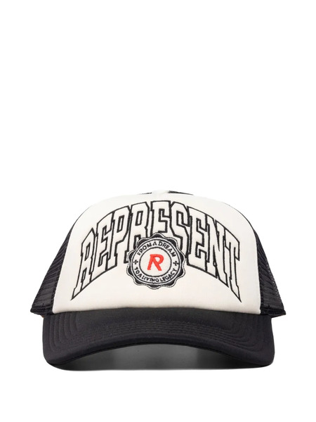  Represent Embroidered Mesh Cap Hat - White 