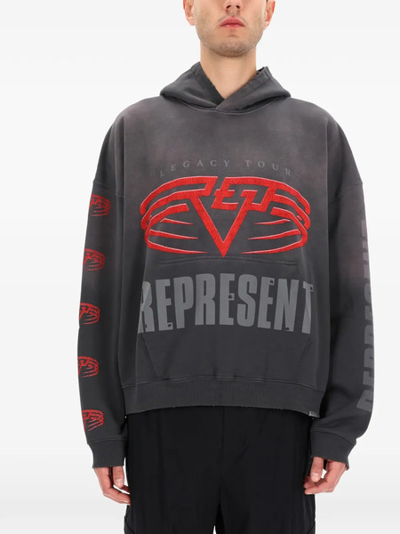  Represent Graphic Hoodie - Grey 