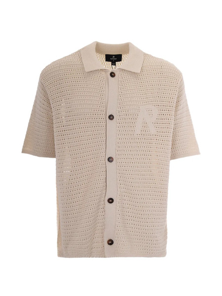  Represent Initial Crochet Shirt - Neutrals 
