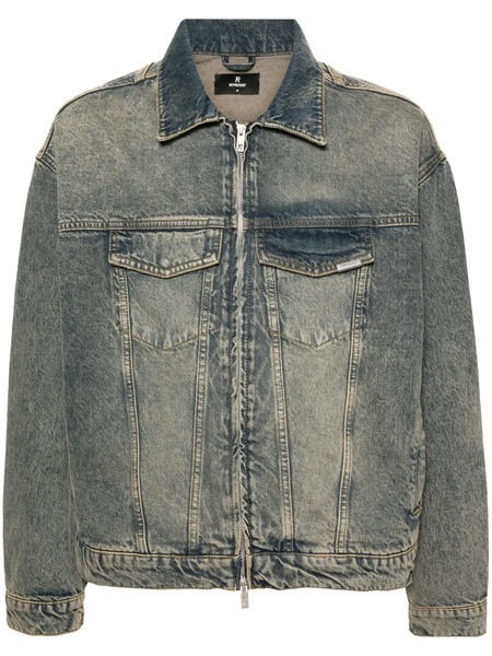  Represent R4 Washed-denim Jacket - Blue 