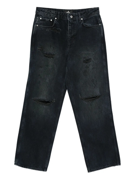  Represent Ripped-detail Jeans - Black 