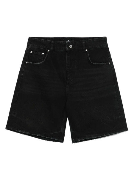  Represent R10t Tailored Denim Shorts - Black 