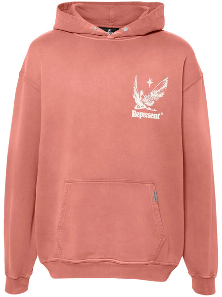  Represent Spirits Of Summer Cotton Hoodie - Red 