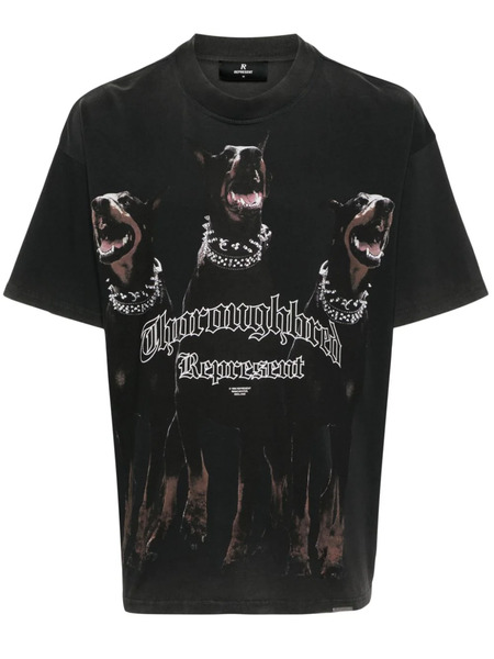  Represent Thoroughbred Cotton T-shirt - Black 