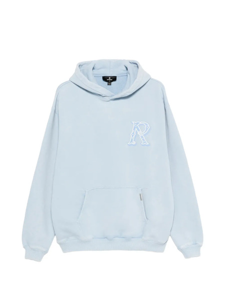  Represent Western Initial Embroidered Hoodie - Blue 