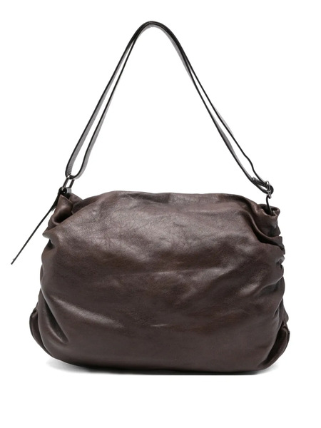  Reptile's House Ruched Shoulder Bag - Brown 