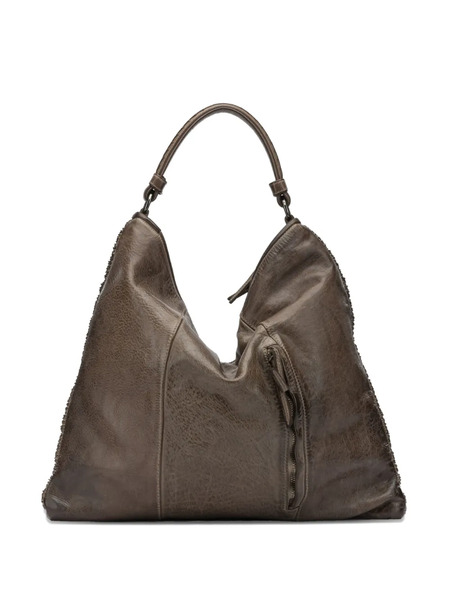  Reptile's House Wave Woven Shoulder Bag - Brown 