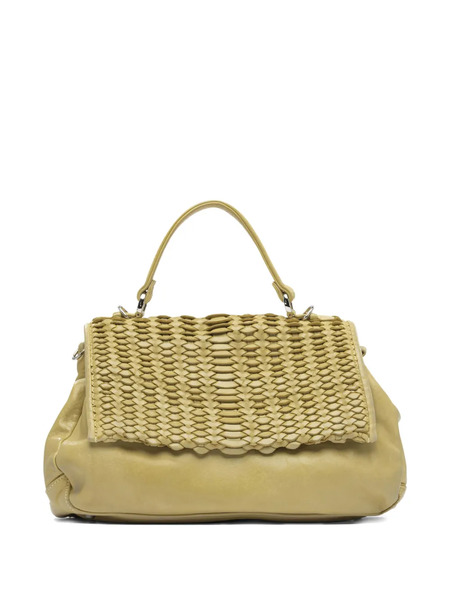  Reptile's House Woven-leather Tote Bag - Green 