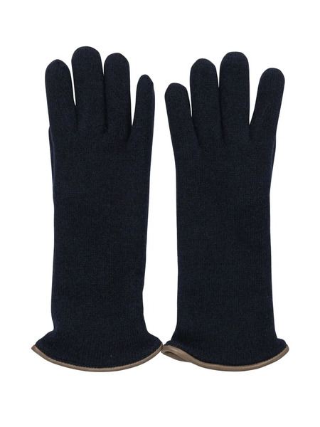 Restelli Knitted Gloves - Blue 