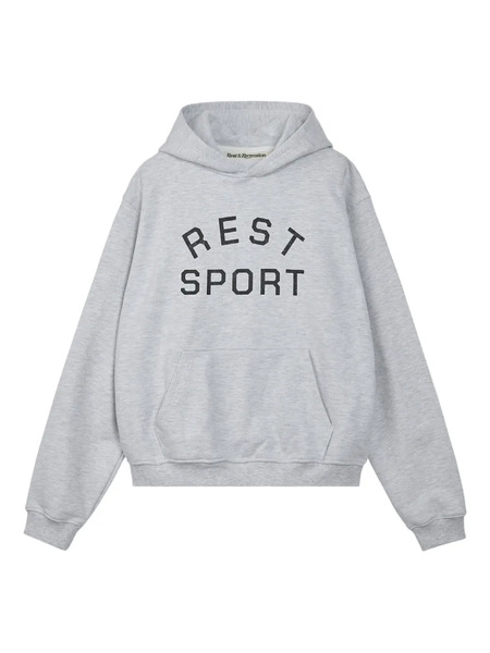  Rest&recreation Logo-print Hoodie - Grey 