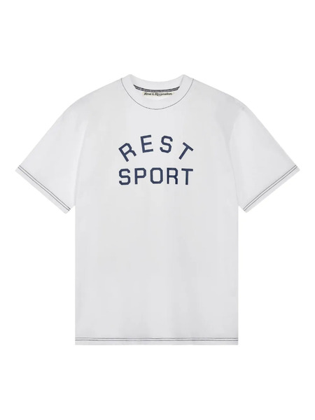  Rest&recreation Logo-print T-shirt - White 