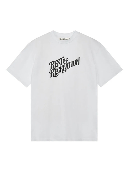  Rest&recreation Logo-print T-shirt - White 