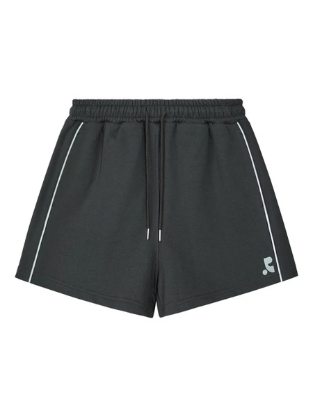  Rest&recreation Logo-print Track Shorts - Black 