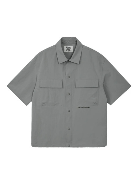  Rest&recreation Pocket Short-sleeve Shirt - Grey 